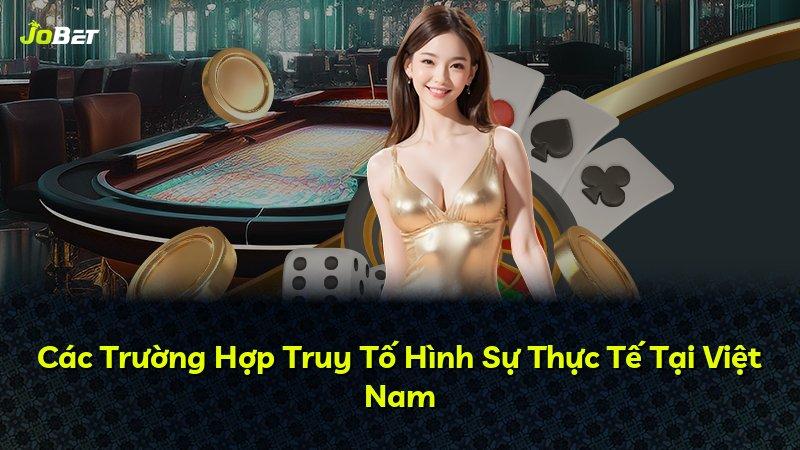 Các Trường Hợp Truy Tố Hình Sự Thực Tế Tại Việt Nam
